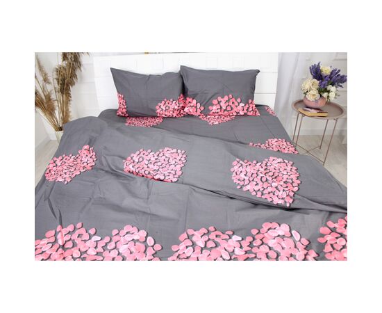 Постельное белье MirSon Сатин 22-1290 Heart of flowers King Size (2200003605655), изображение 2