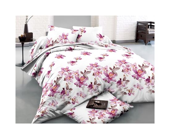 Постельное белье MirSon Сатин 22-1297 Whiteparadise 160х220 (2200003864601)