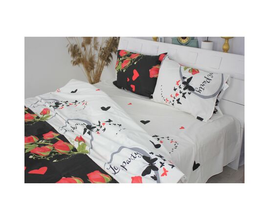 Постельное белье MirSon Сатин 22-1301 Felicity 143х210 (2200003873375), изображение 2