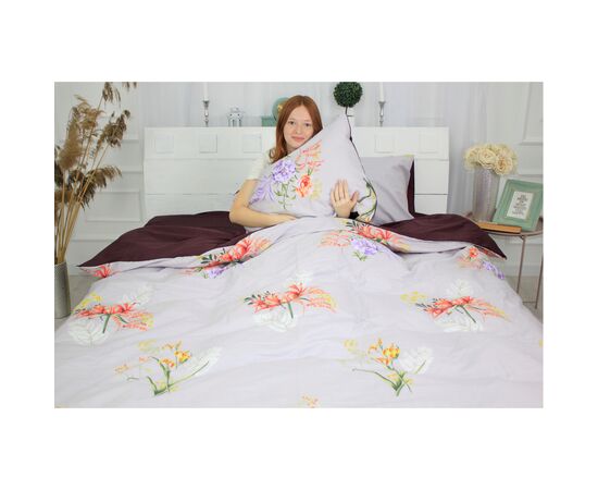 Постельное белье MirSon Сатин Premium 22-1249 Wild flower Полуторный (2200002950800), изображение 3