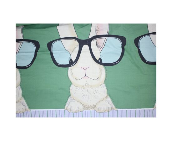 Постільна білизна MirSon Бязь 17-0570 Cool rabbit 200 х 220 (2200004334585), зображення 5