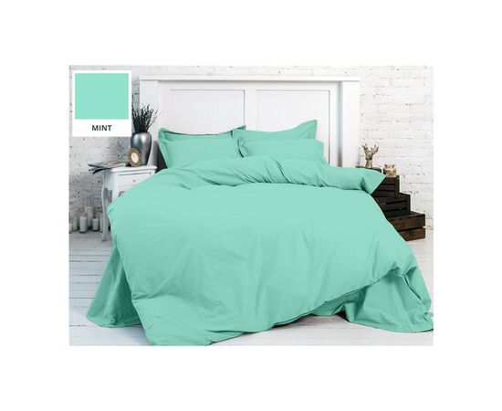 Постельное белье MirSon Бязь Premium 11-2208 Mint 2х160х220 (2200001709713)