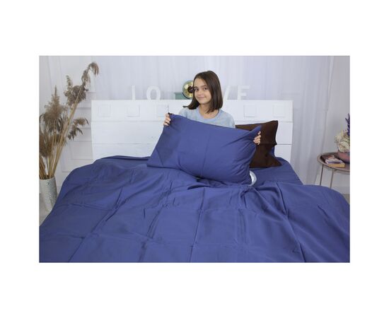 Постільна білизна MirSon Сатин Premium Azure 0211+4052 143х210 (2200000688415), зображення 6 Постільна білизна MirSon Сатин Premium Azure 0211+4052 143х210 (2200000688415), зображення 6