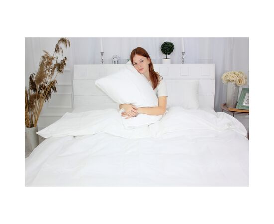 Постельное белье MirSon Сатин Premium Moko White 0001 160х220 (2200001478985), изображение 4 Постельное белье MirSon Сатин Premium Moko White 0001 160х220 (2200001478985), изображение 4