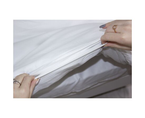 Постельное белье MirSon Сатин Premium Moko White 0001 160х220 (2200001478985), изображение 5 Постельное белье MirSon Сатин Premium Moko White 0001 160х220 (2200001478985), изображение 5