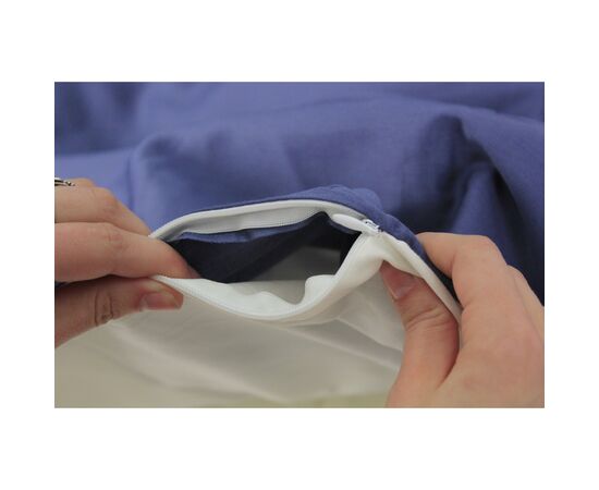 Постільна білизна MirSon Сатин Premium Morning Sea 0001+4052 2х160х220 (2200001721319), зображення 4 Постільна білизна MirSon Сатин Premium Morning Sea 0001+4052 2х160х220 (2200001721319), зображення 4