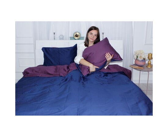 Постельное белье MirSon Сатин Premium Orchid 3220+4052 143х210 (2200000689214), изображение 2 Постельное белье MirSon Сатин Premium Orchid 3220+4052 143х210 (2200000689214), изображение 2