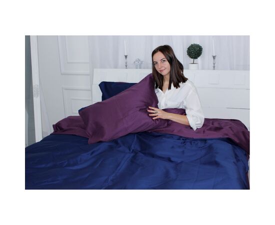 Постельное белье MirSon Сатин Premium Orchid 3220+4052 143х210 (2200000689214), изображение 5 Постельное белье MirSon Сатин Premium Orchid 3220+4052 143х210 (2200000689214), изображение 5