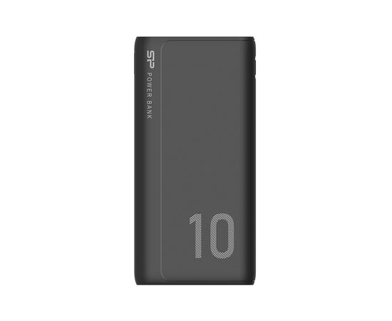 Батарея універсальна Silicon Power GP15 10000mAh, USB-A*2(5V/max.2.1A) (SP10KMAPBKGP150K)