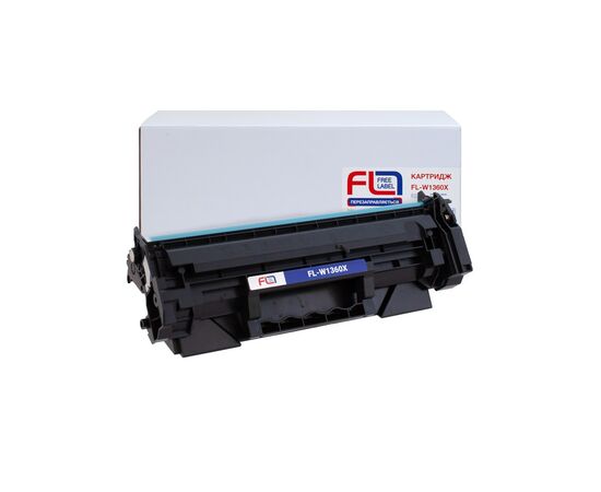 Картридж FREE Label HP 136X (W1360X) без чипа (FL-W1360X)