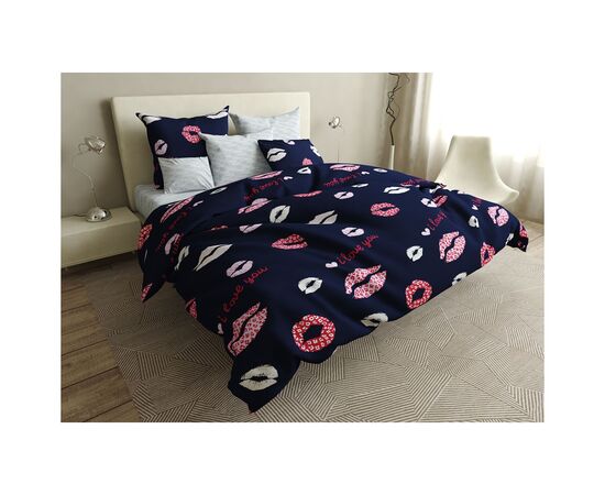 Постельное белье MirSon Бязь Premium 17-0402 Kiss King Size (2200002871273)