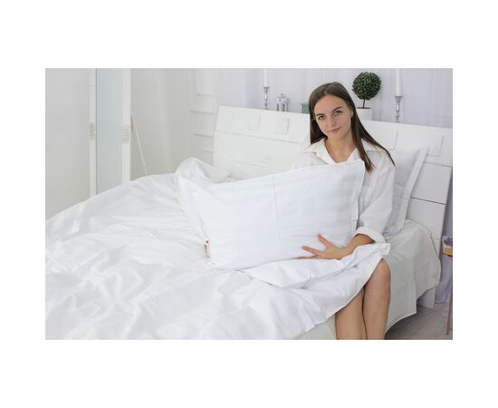 Постільна білизна MirSon Сатин Premium-страйп Royal Pearl 160х220 (2200001478961), зображення 3 Постільна білизна MirSon Сатин Premium-страйп Royal Pearl 160х220 (2200001478961), зображення 3