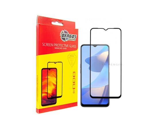 Скло захисне Dengos Full Glue Oppo A54s (TGFG-224)