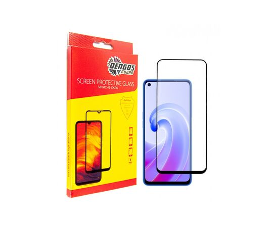 Стекло защитное Dengos Full Glue Oppo A96 4G (TGFG-223)