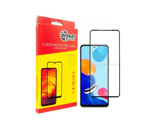Скло захисне Dengos Full Glue Xiaomi Redmi Note 11/11s (TGFG-227)