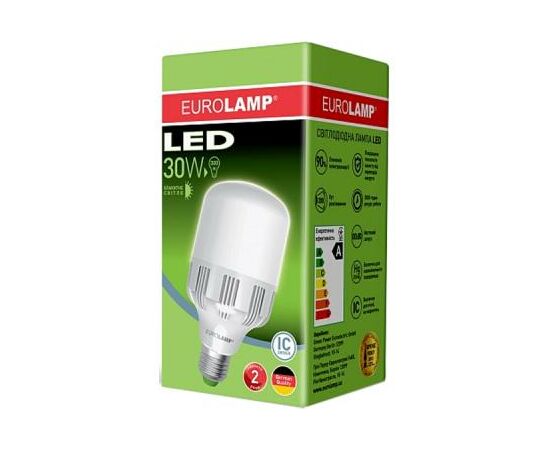 Лампочка Eurolamp E27 (LED-HP-30276), изображение 2 Лампочка Eurolamp E27 (LED-HP-30276), изображение 2