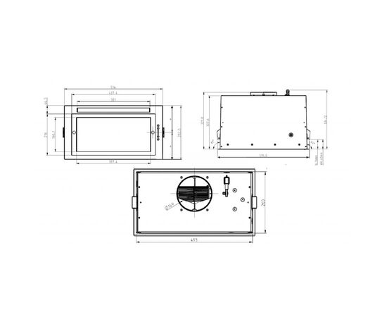 Вытяжка кухонная Elica LANE WH/A/52 (LANEWH/A/52), изображение 4 Вытяжка кухонная Elica LANE WH/A/52 (LANEWH/A/52), изображение 4