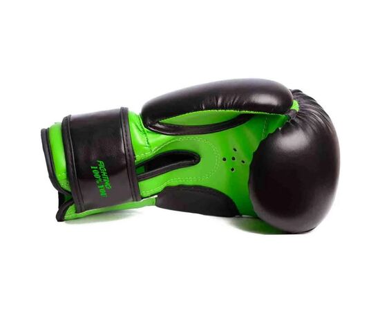 Боксерские перчатки PowerPlay 3004 JR 8oz Black/Green (PP_3004JR_8oz_Black/Green), изображение 5 Боксерские перчатки PowerPlay 3004 JR 8oz Black/Green (PP_3004JR_8oz_Black/Green), изображение 5