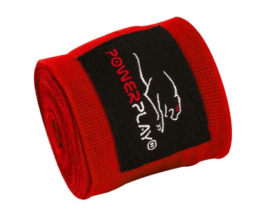 Бинт для спорта PowerPlay 3046 2.5 м Red (PP_3046_2.5m_Red), изображение 2 Бинт для спорта PowerPlay 3046 2.5 м Red (PP_3046_2.5m_Red), изображение 2