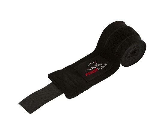 Бинт для спорта PowerPlay 3046 3 м Black (PP_3046_3m_Black), изображение 4 Бинт для спорта PowerPlay 3046 3 м Black (PP_3046_3m_Black), изображение 4