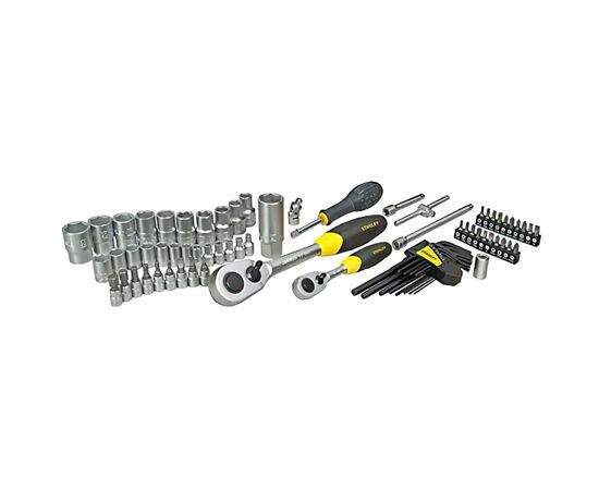 Набор инструментов Stanley торцевих 1/2", 1/4", 75 шт. (STHT0-73927), изображение 2