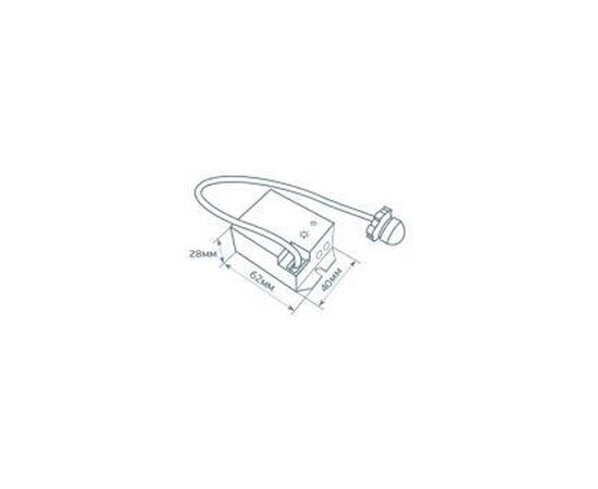 Датчик движения Electrum UMS-002 (D-SM-1419), изображение 2 Датчик движения Electrum UMS-002 (D-SM-1419), изображение 2