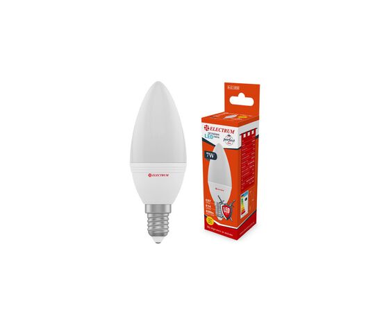 Лампочка Electrum C37 7W PA LC-32 Е14 3000K PERFECT (A-LC-1858)