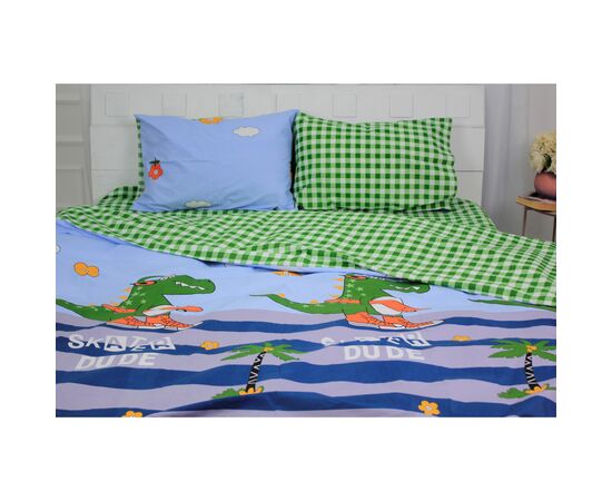 Постельное белье MirSon Бязь Premium 17-0489 Skater Dude Семейный 160x220 (2200003463088), изображение 3