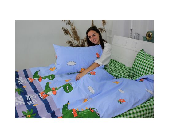 Постельное белье MirSon Бязь Premium 17-0489 Skater Dude Семейный 160x220 (2200003463088), изображение 4