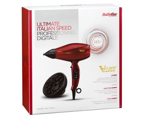 Фен Babyliss 6750DE, зображення 9 Фен Babyliss 6750DE, зображення 9