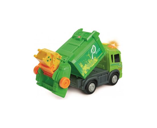 Спецтехніка Dickie Toys Сміттєвоз АВС "Сканія. Гері" з контейнером, зі звук. та світл. ефектами, 25 см (4114004), зображення 5 Спецтехніка Dickie Toys Сміттєвоз АВС "Сканія. Гері" з контейнером, зі звук. та світл. ефектами, 25 см (4114004), зображення 5