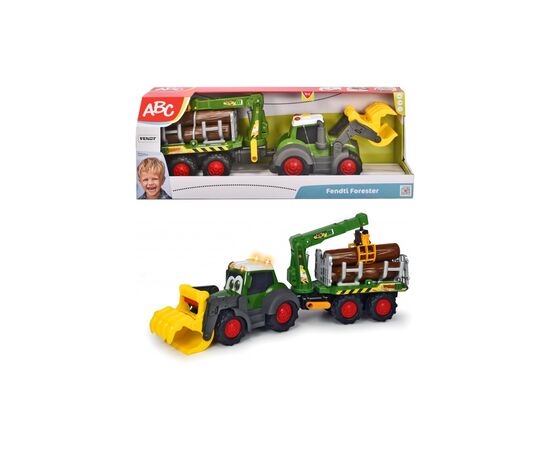 Спецтехника Dickie Toys Трактор лесника АВС "Фендт" с краном, звук. и светл. эффектами, 65 см (4119001), изображение 10 Спецтехника Dickie Toys Трактор лесника АВС "Фендт" с краном, звук. и светл. эффектами, 65 см (4119001), изображение 10