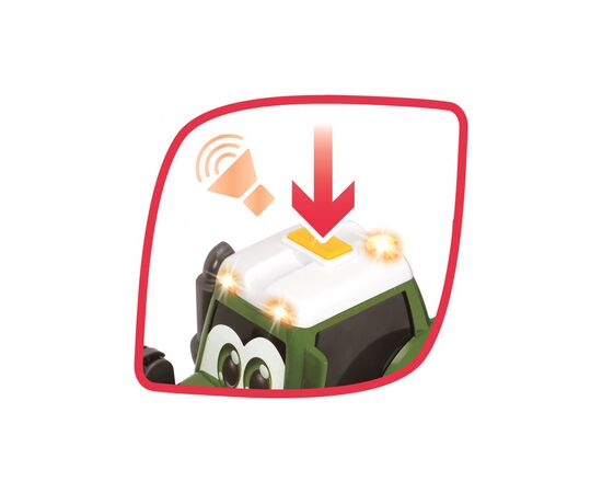 Спецтехника Dickie Toys Трактор лесника АВС "Фендт" с краном, звук. и светл. эффектами, 65 см (4119001), изображение 11 Спецтехника Dickie Toys Трактор лесника АВС "Фендт" с краном, звук. и светл. эффектами, 65 см (4119001), изображение 11