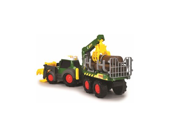 Спецтехника Dickie Toys Трактор лесника АВС "Фендт" с краном, звук. и светл. эффектами, 65 см (4119001), изображение 3 Спецтехника Dickie Toys Трактор лесника АВС "Фендт" с краном, звук. и светл. эффектами, 65 см (4119001), изображение 3