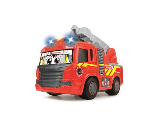 Спецтехніка Dickie Toys Пожежна машина Хеппі Сканія зі світловими та звуковими ефектами 25 см (3814016), зображення 2