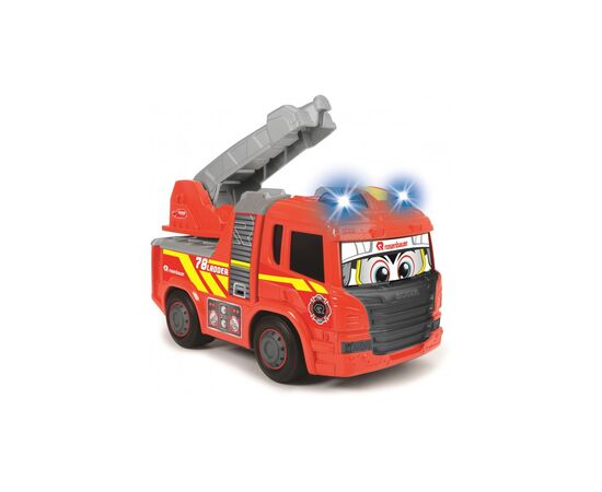 Спецтехніка Dickie Toys Пожежна машина Хеппі Сканія зі світловими та звуковими ефектами 25 см (3814016), зображення 3
