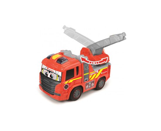 Спецтехніка Dickie Toys Пожежна машина Хеппі Сканія зі світловими та звуковими ефектами 25 см (3814016), зображення 6