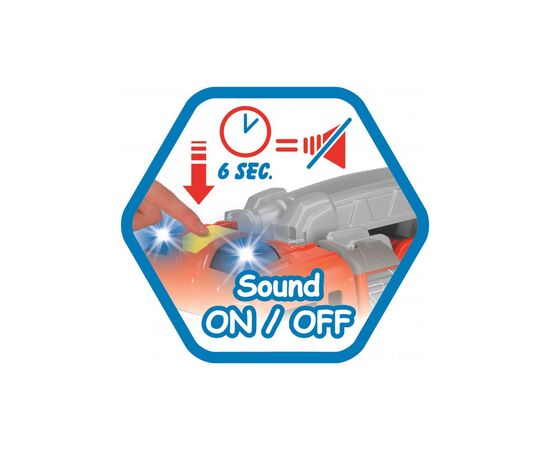 Спецтехніка Dickie Toys Пожежна машина Хеппі Сканія зі світловими та звуковими ефектами 25 см (3814016), зображення 7