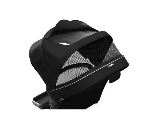 Прогулочный блок Thule Sleek Sibling Seat Midnight Black on Black (TH 11000212), изображение 4 Прогулочный блок Thule Sleek Sibling Seat Midnight Black on Black (TH 11000212), изображение 4