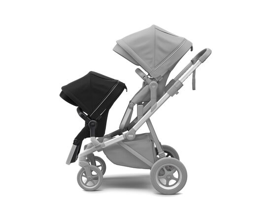 Прогулочный блок Thule Sleek Sibling Seat Midnight Black on Black (TH 11000212), изображение 5 Прогулочный блок Thule Sleek Sibling Seat Midnight Black on Black (TH 11000212), изображение 5