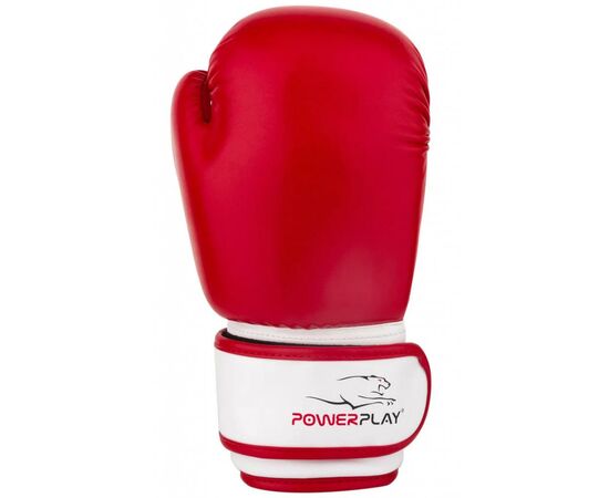 Боксерские перчатки PowerPlay 3004 JR 6oz Red/White (PP_3004JR_6oz_Red/White), изображение 3 Боксерские перчатки PowerPlay 3004 JR 6oz Red/White (PP_3004JR_6oz_Red/White), изображение 3