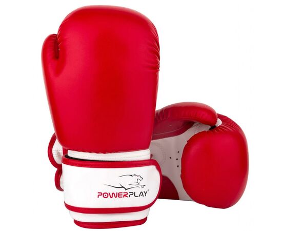 Боксерские перчатки PowerPlay 3004 JR 6oz Red/White (PP_3004JR_6oz_Red/White)