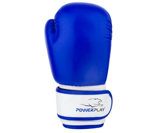 Боксерские перчатки PowerPlay 3004 JR 8oz Blue/White (PP_3004JR_8oz_Blue/White), изображение 4 Боксерские перчатки PowerPlay 3004 JR 8oz Blue/White (PP_3004JR_8oz_Blue/White), изображение 4