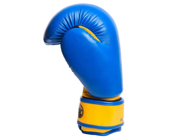 Боксерські рукавички PowerPlay 3004 JR 6oz Blue/Yellow (PP_3004JR_6oz_Blue/Yellow), зображення 2 Боксерські рукавички PowerPlay 3004 JR 6oz Blue/Yellow (PP_3004JR_6oz_Blue/Yellow), зображення 2