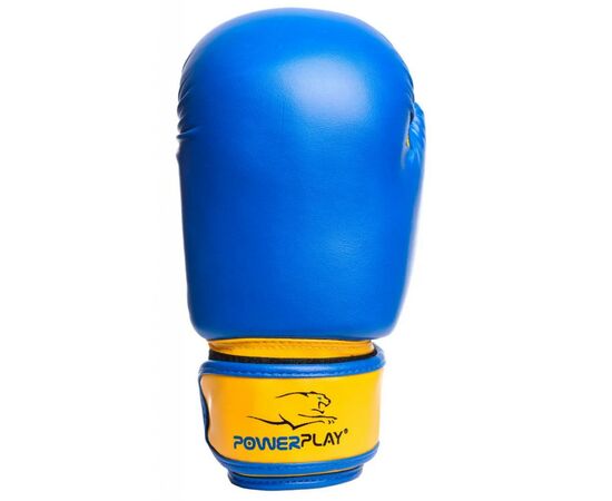Боксерські рукавички PowerPlay 3004 JR 6oz Blue/Yellow (PP_3004JR_6oz_Blue/Yellow), зображення 4 Боксерські рукавички PowerPlay 3004 JR 6oz Blue/Yellow (PP_3004JR_6oz_Blue/Yellow), зображення 4