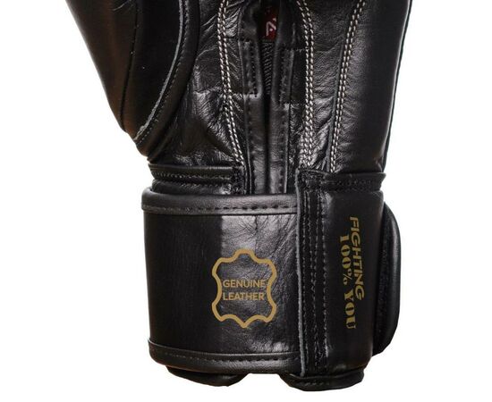Боксерские перчатки PowerPlay 3014 12oz Black (PP_3014_12oz_Black), изображение 4