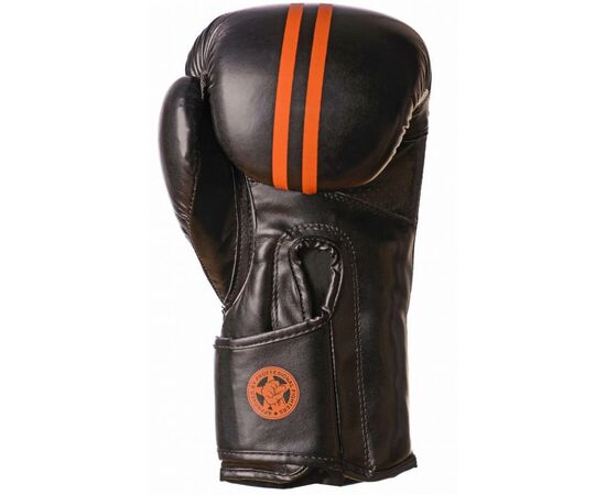 Боксерські рукавички PowerPlay 3016 10oz Black/Orange (PP_3016_10oz_Black/Orange), зображення 2