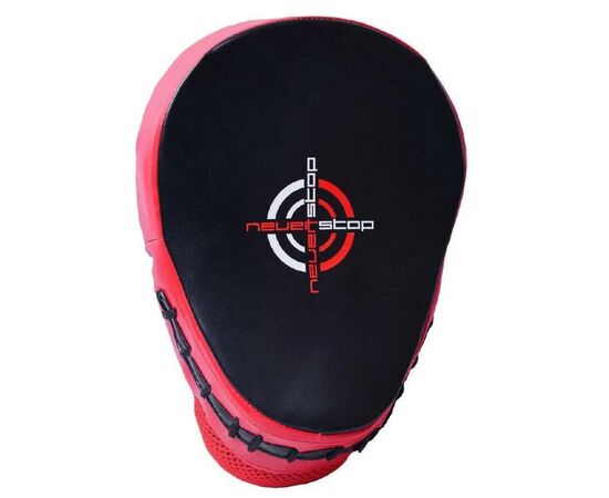 Лапы боксерские PowerPlay 3041 PU Black/Red (PP_3041_Red), изображение 4 Лапы боксерские PowerPlay 3041 PU Black/Red (PP_3041_Red), изображение 4