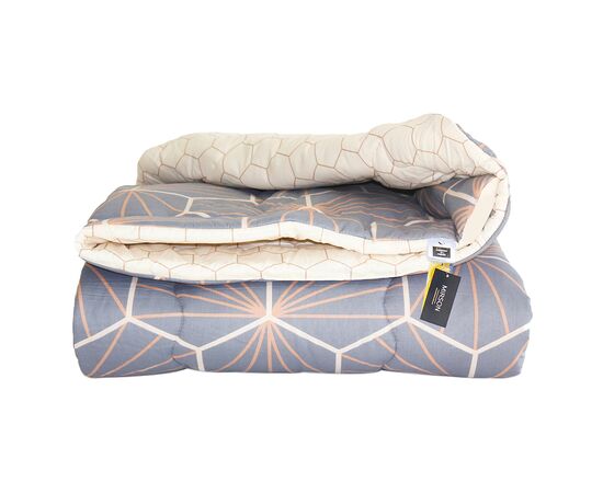 Одеяло MirSon антиаллергенное с Eco-Soft Зима №4092 Сolor Fun Line Geometry 220х240 (2200004876092)