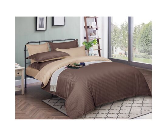 Постельное белье MirSon SatinStripe 30-0006+ 30-0004Baylee 220х240 King Size (2200005256688)